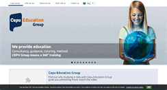 Desktop Screenshot of cepugroup.com